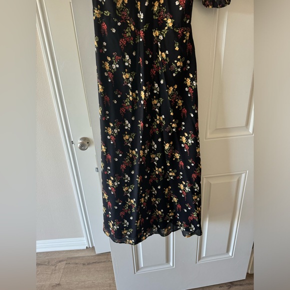 Reformation Wildflower Open Back Side Slit Dress - Picture 9 of 9